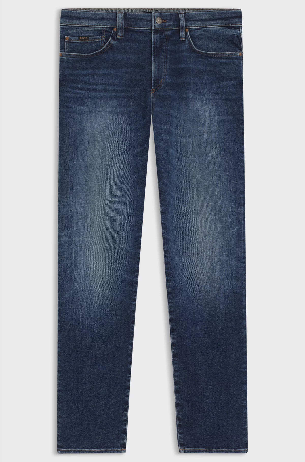SLIM-FIT JEANS IN BLUE PERFORMANCE-STRETCH DENIM