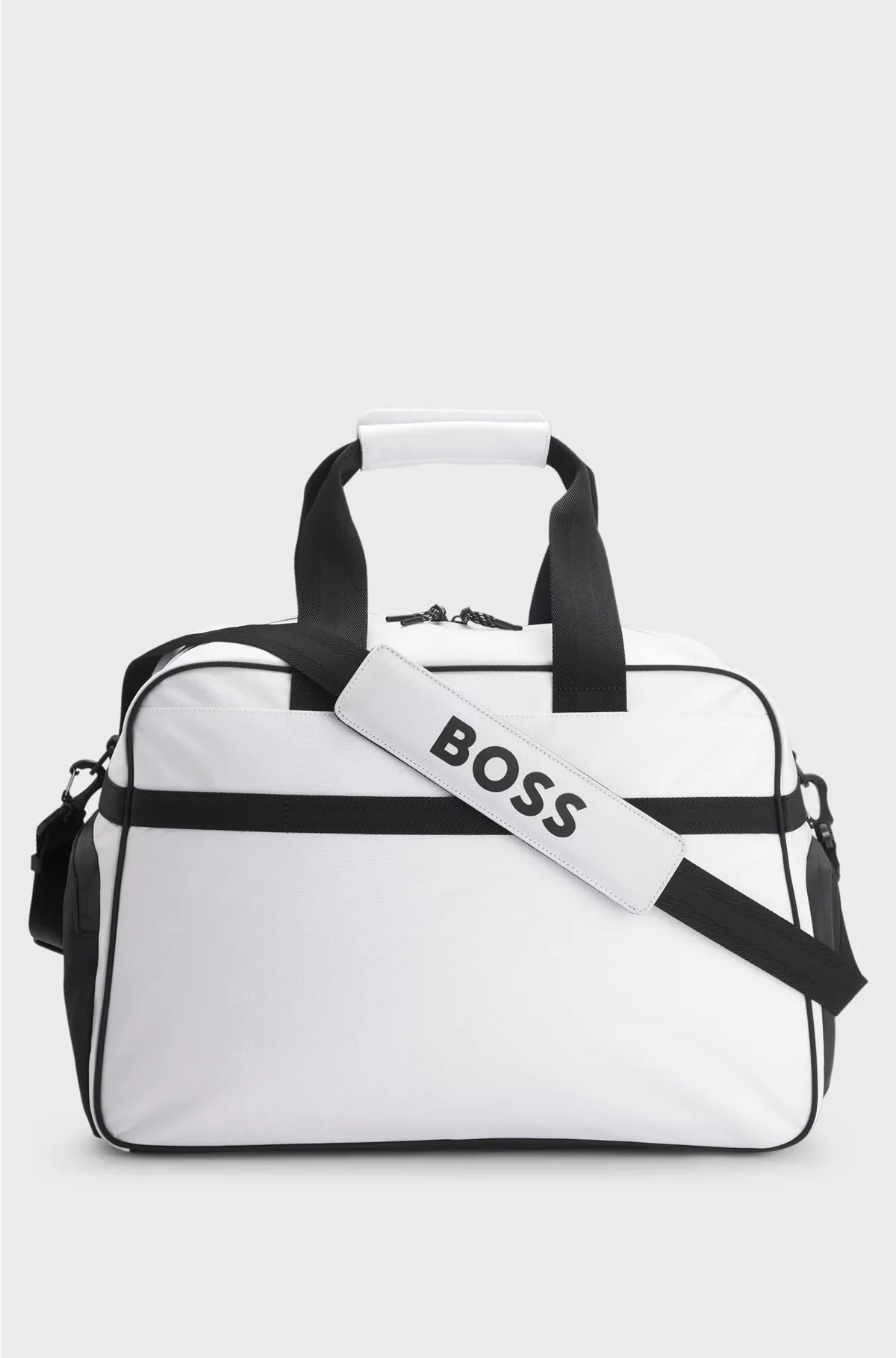 COLOUR-BLOCKED HOLDALL WITH REFLECTIVE LOGO