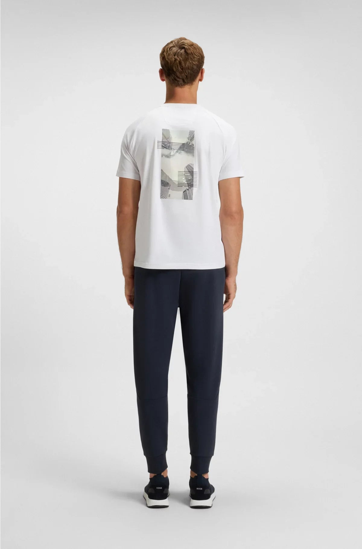 RELAXED-FIT T-SHIRT WITH DECORATIVE REFLECTIVE ACCENTS