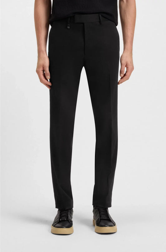CHINOS IN STRETCH COTTON AND CASHMERE