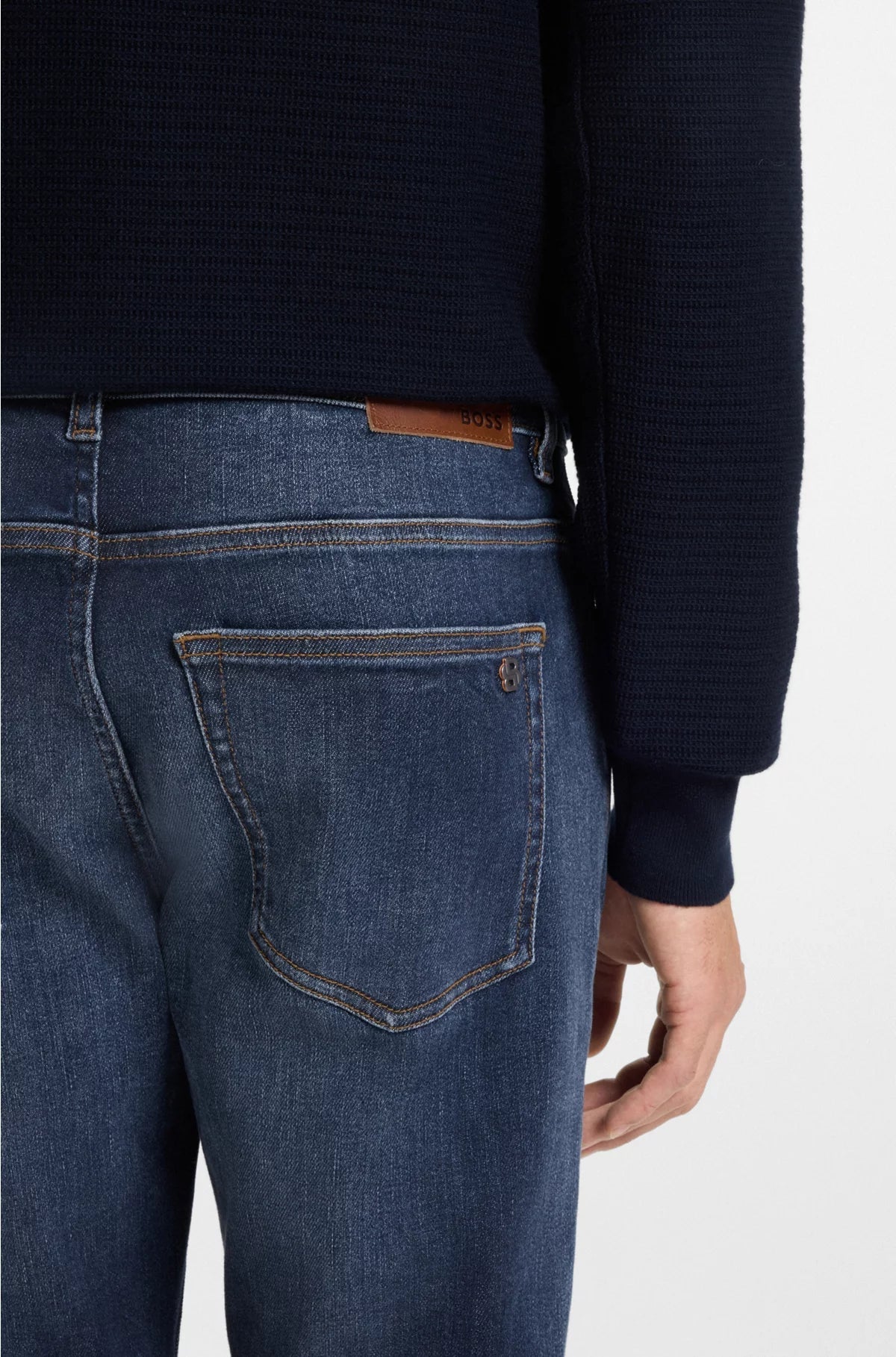 DELAWARE SLIM-FIT JEANS IN BLUE SOFT-MOTION DENIM
