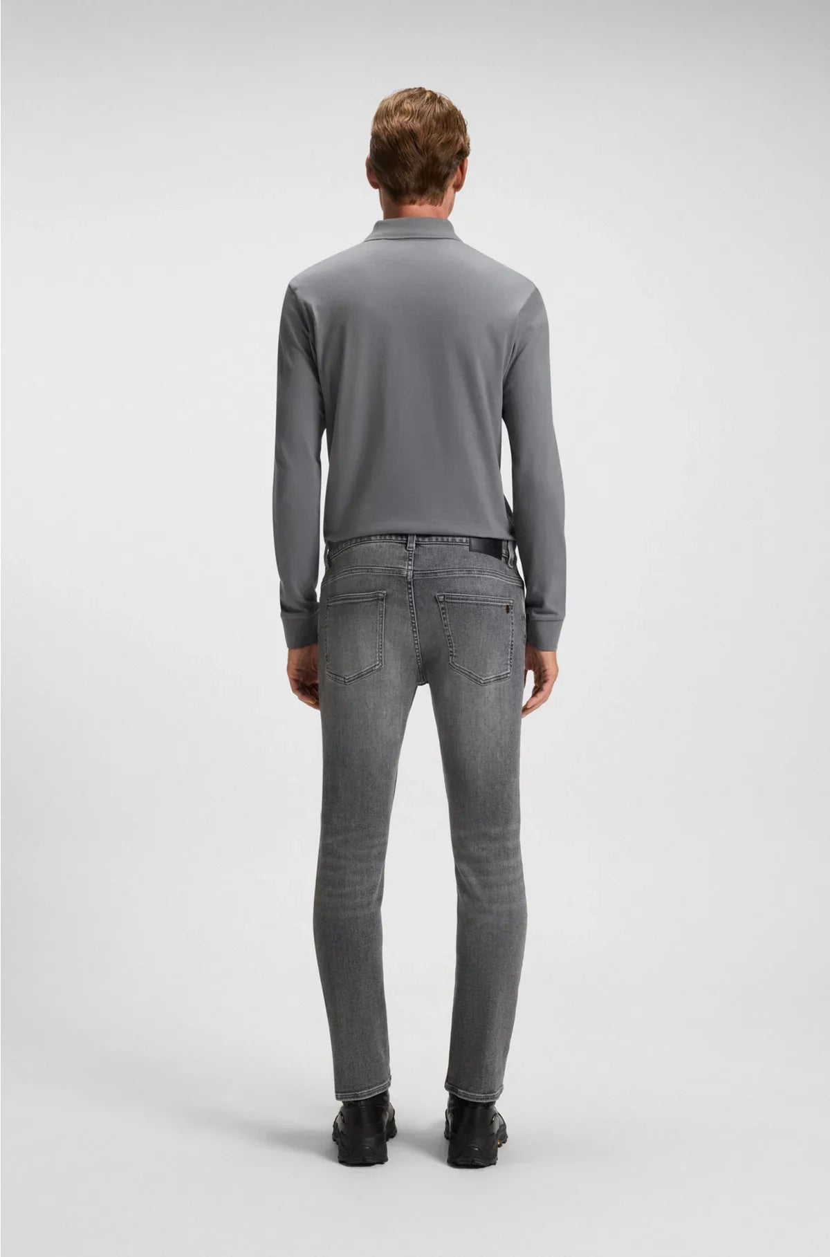 JEANS DELAWARE SLIM-FIT IN DENIM GRIGIO SOFT-MOTION