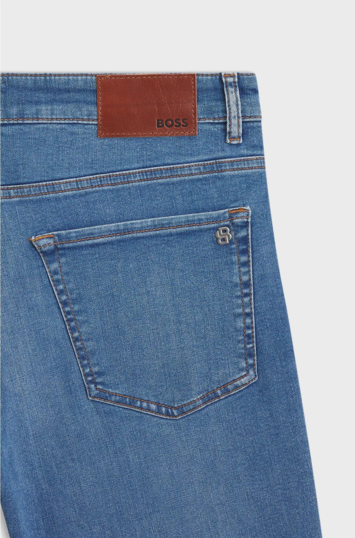 MAINE REGULAR-FIT JEANS IN INDIGO STRETCH DENIM