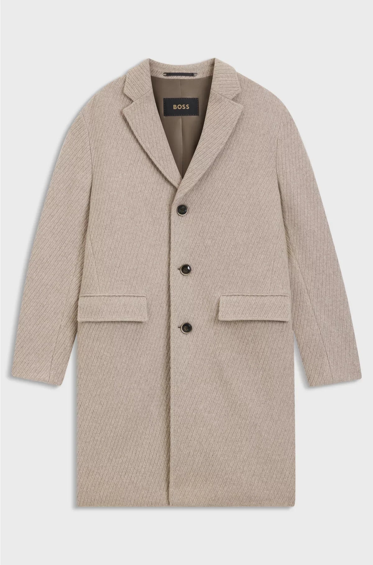FORMAL COAT IN CASHMERE AND VIRGIN WOOL