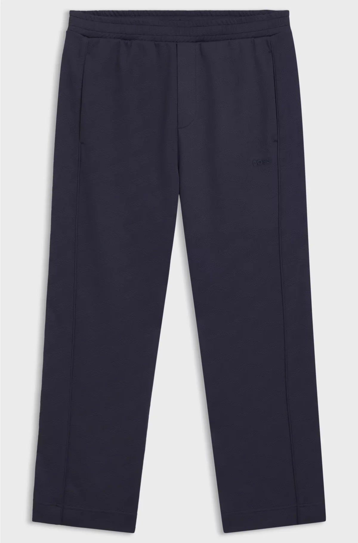 PANTALONI DELLA TUTA REGULAR-FIT IN JACQUARD TRAPUNTATO