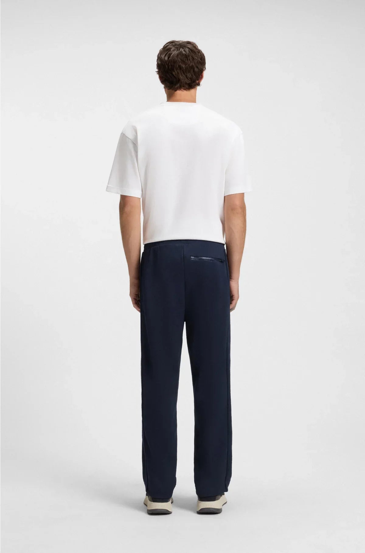PANTALONI DELLA TUTA REGULAR-FIT IN JACQUARD TRAPUNTATO