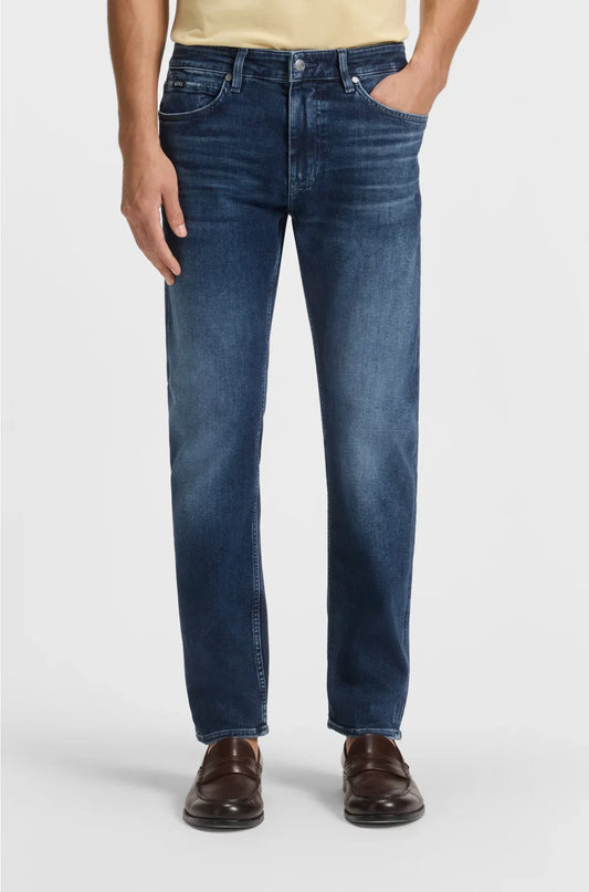 JEANS DELAWARE SLIM-FIT IN DENIM BLU MORBIDO AL TATTO
