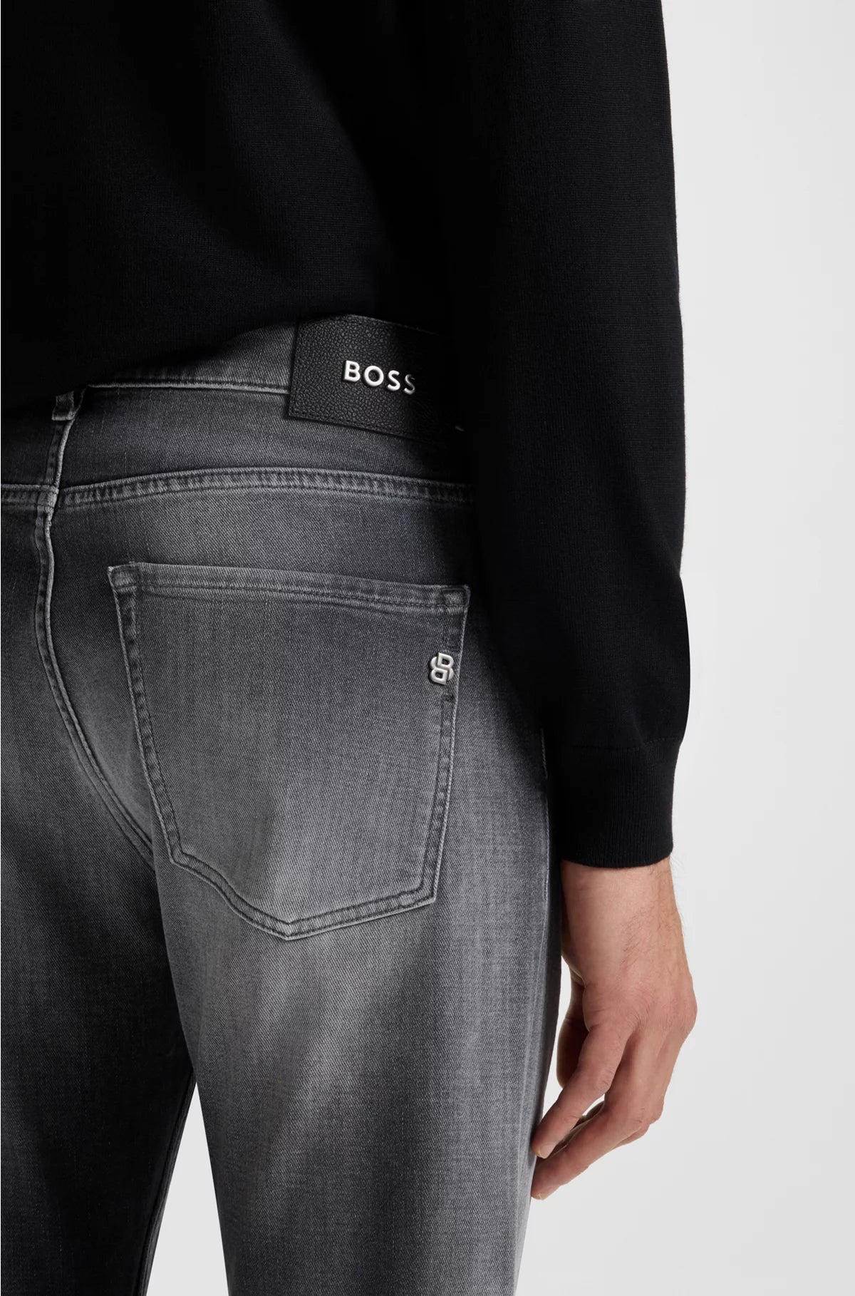 DELAWARE SLIM-FIT JEANS IN BLUE ITALIAN-MADE DENIM