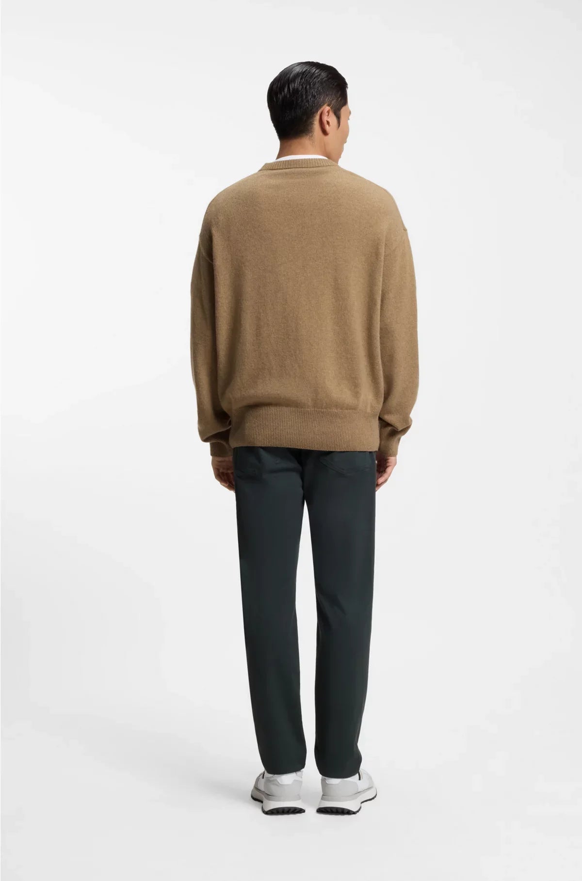 RELAXED-FIT SWEATER IN VIRGIN WOOL