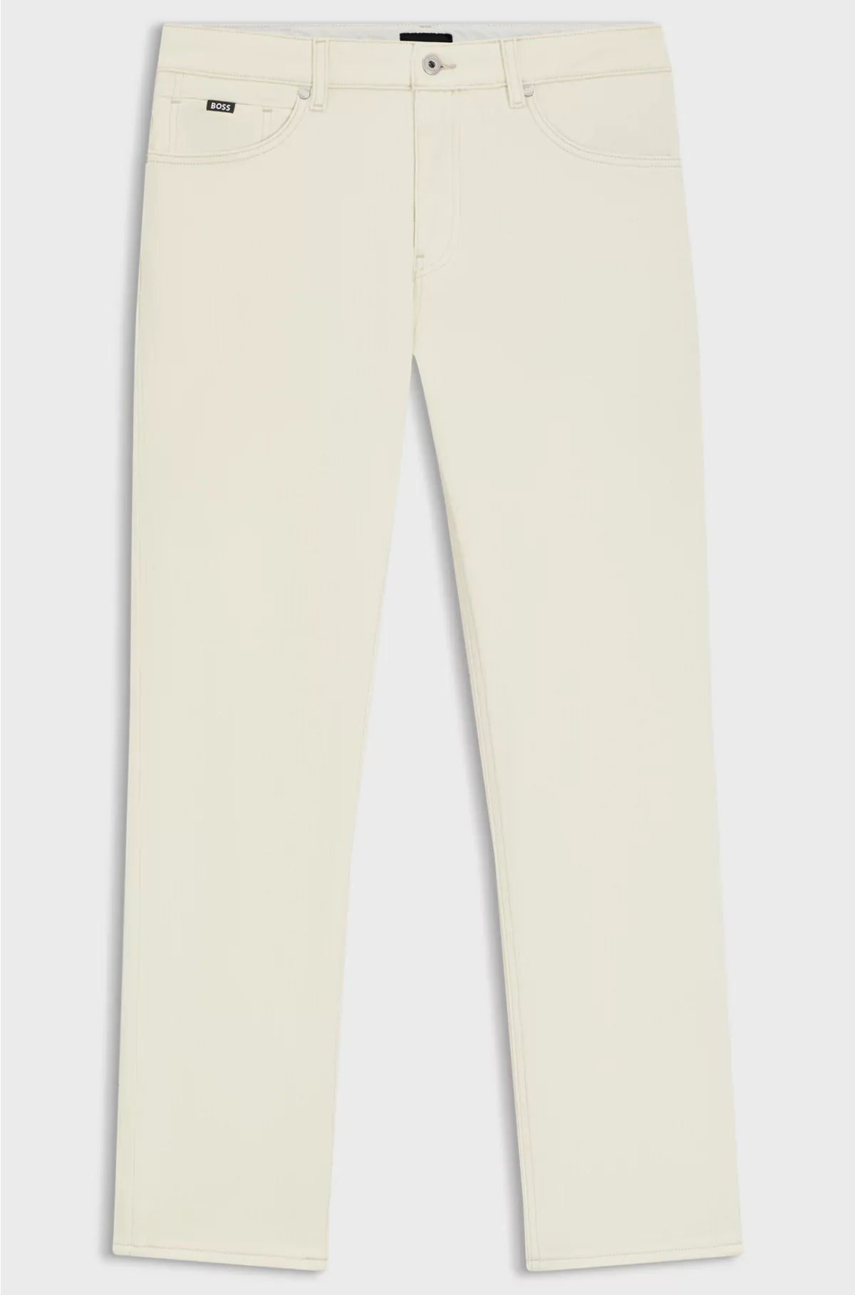 BRUSHED-FINISH JEANS IN ITALIAN STRETCH DENIM