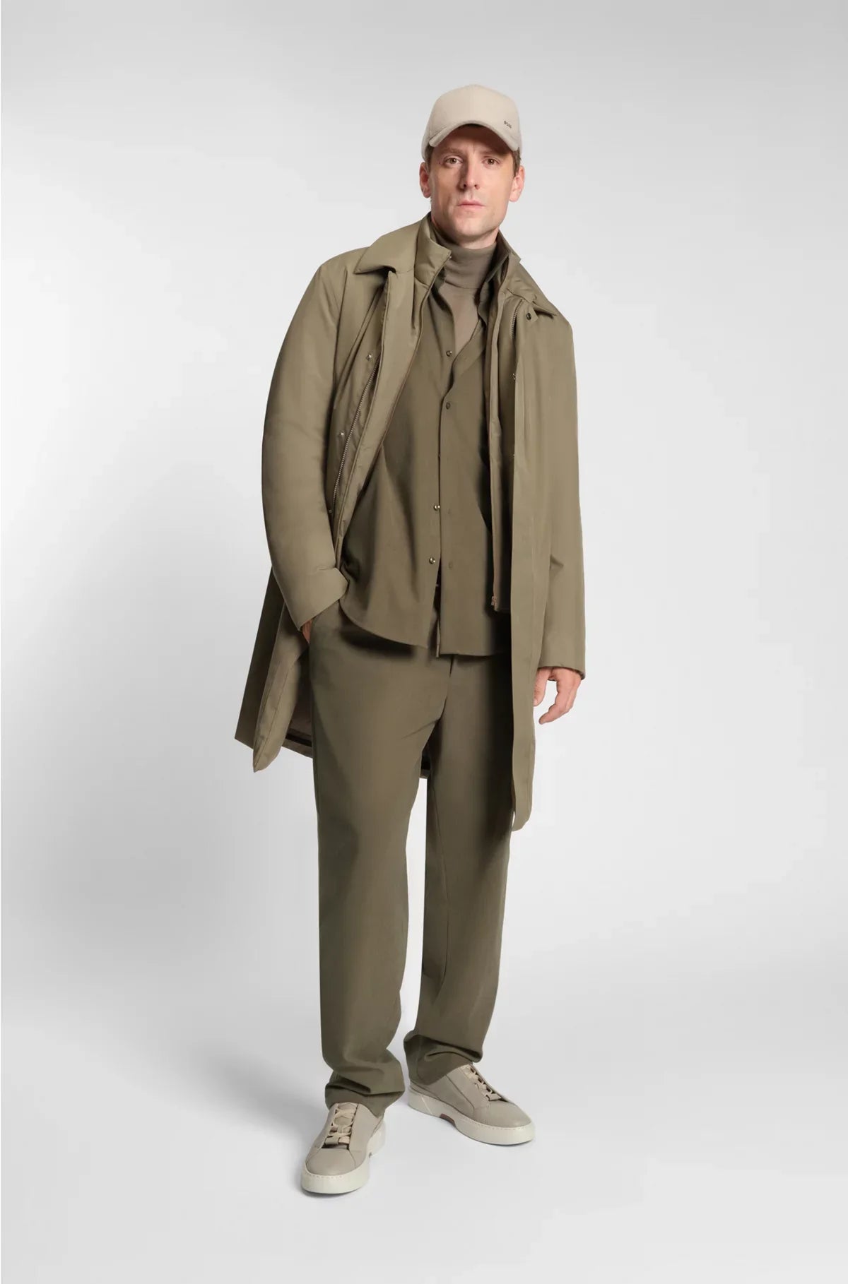 CAMICIA REGULAR FIT IN VELLUTO A COSTE FINI
