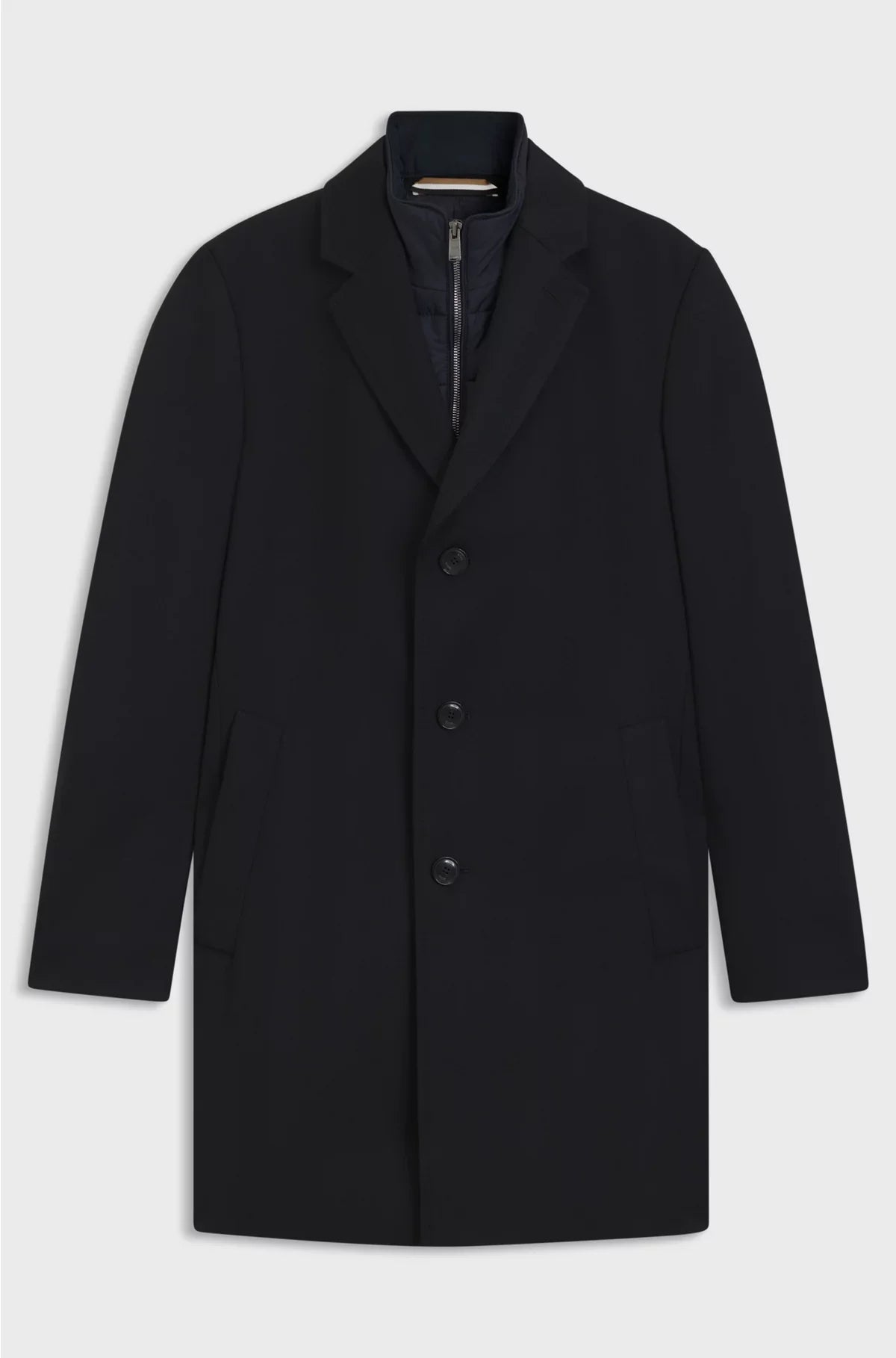 CAPPOTTO SLIM-FIT IDROREPELLENTE CON INTERNO STACCABILE