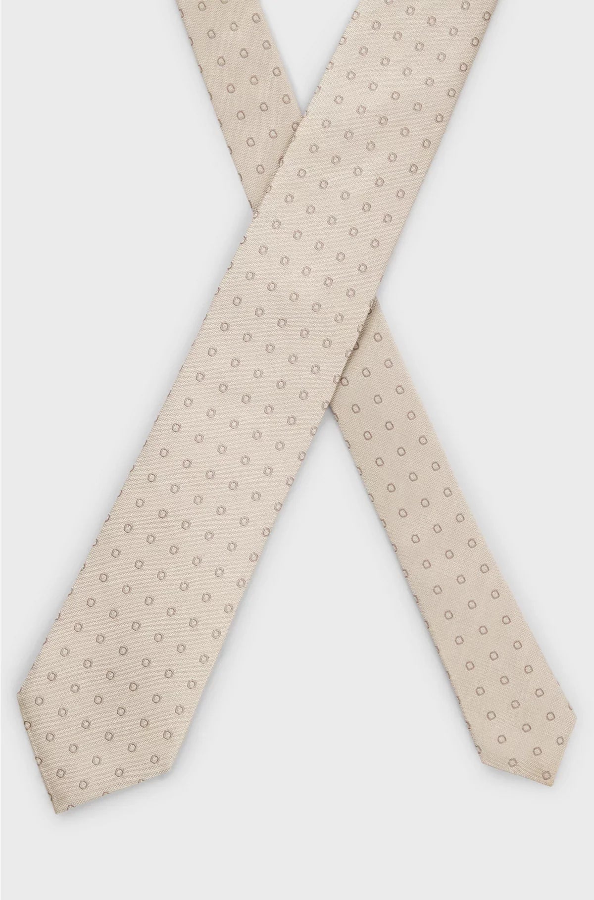 CRAVATTA IN JACQUARD DI SETA MADE IN ITALY
