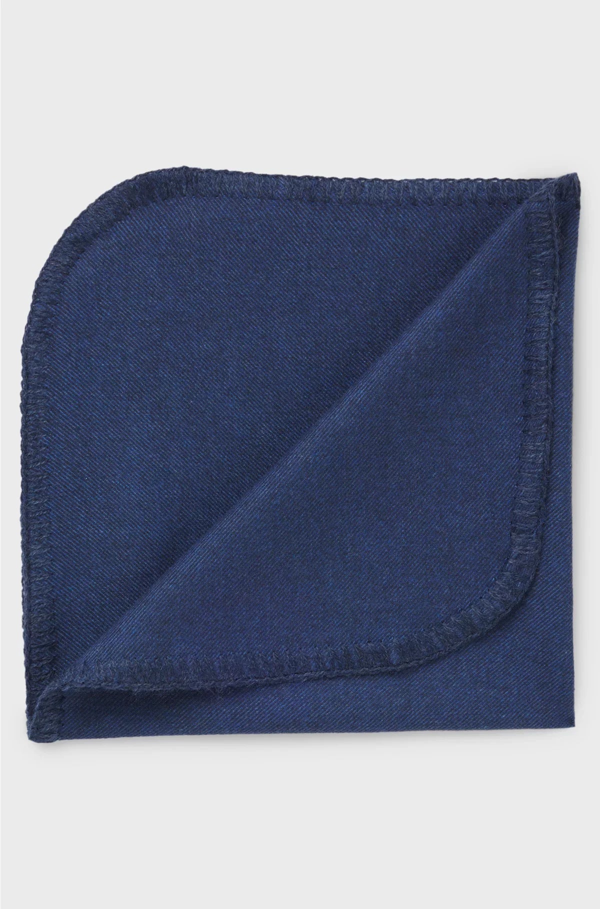 ITALIAN-MADE POCKET SQUARE IN MELANGE COTTON