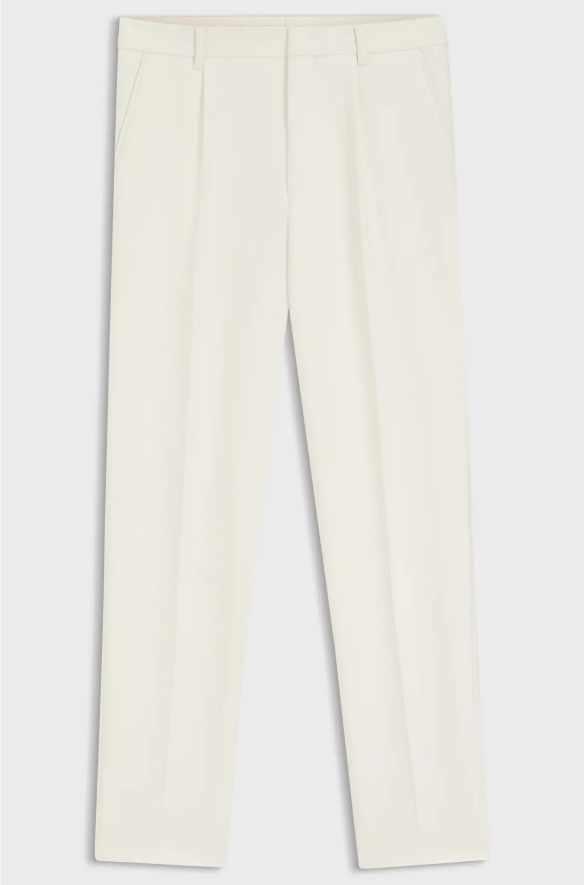 PANTALONI AFFUSOLATI IN TESSUTO ELASTICIZZATO