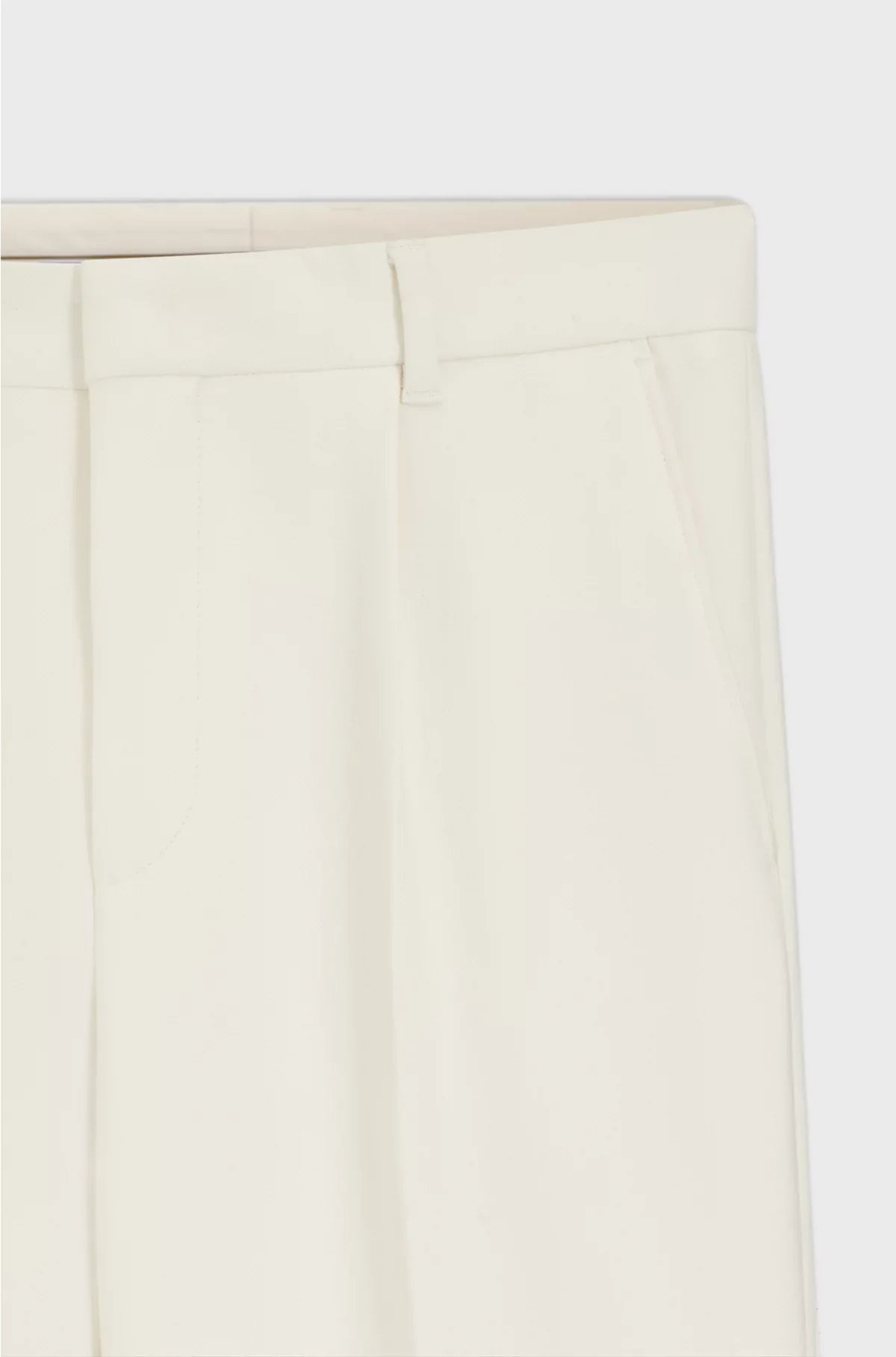 PANTALONI AFFUSOLATI IN TESSUTO ELASTICIZZATO