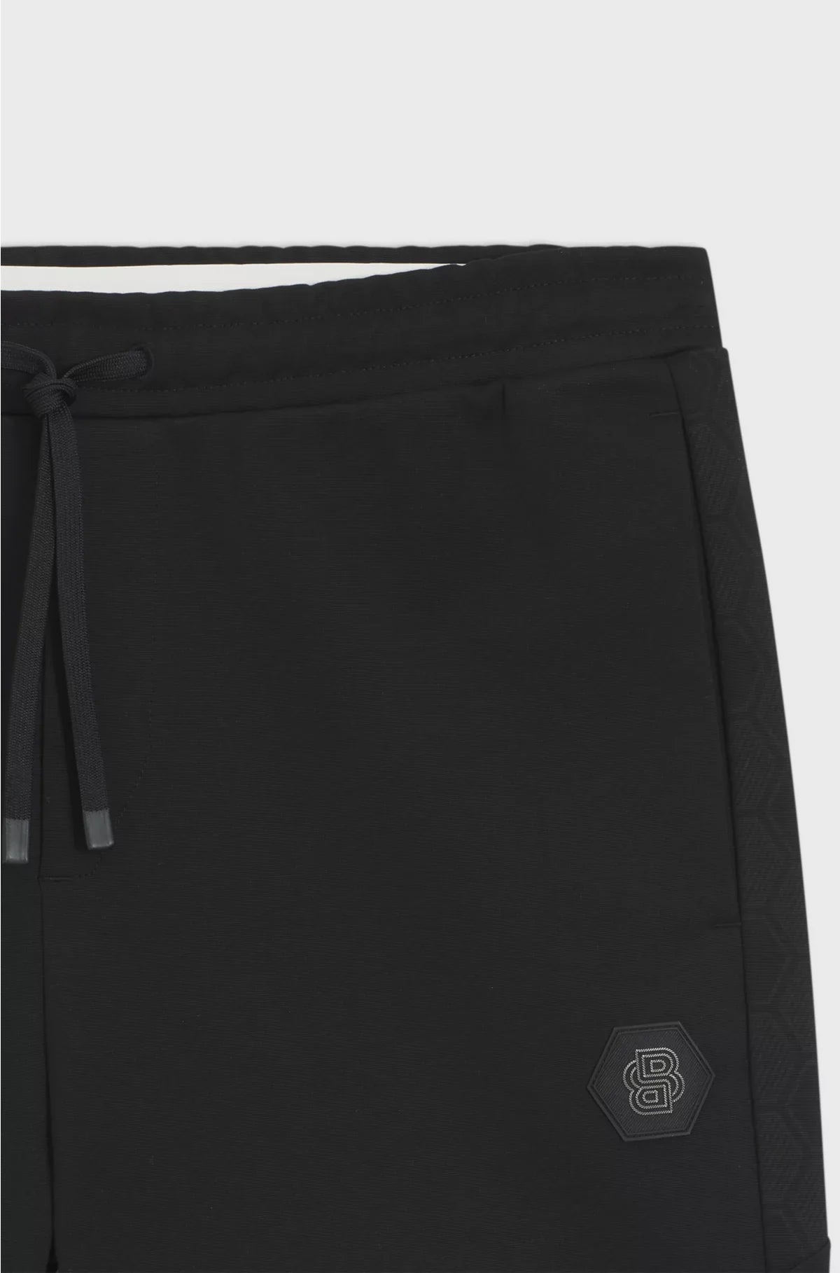 COTTON-BLEND SHORTS WITH DOUBLE B MONOGRAM
