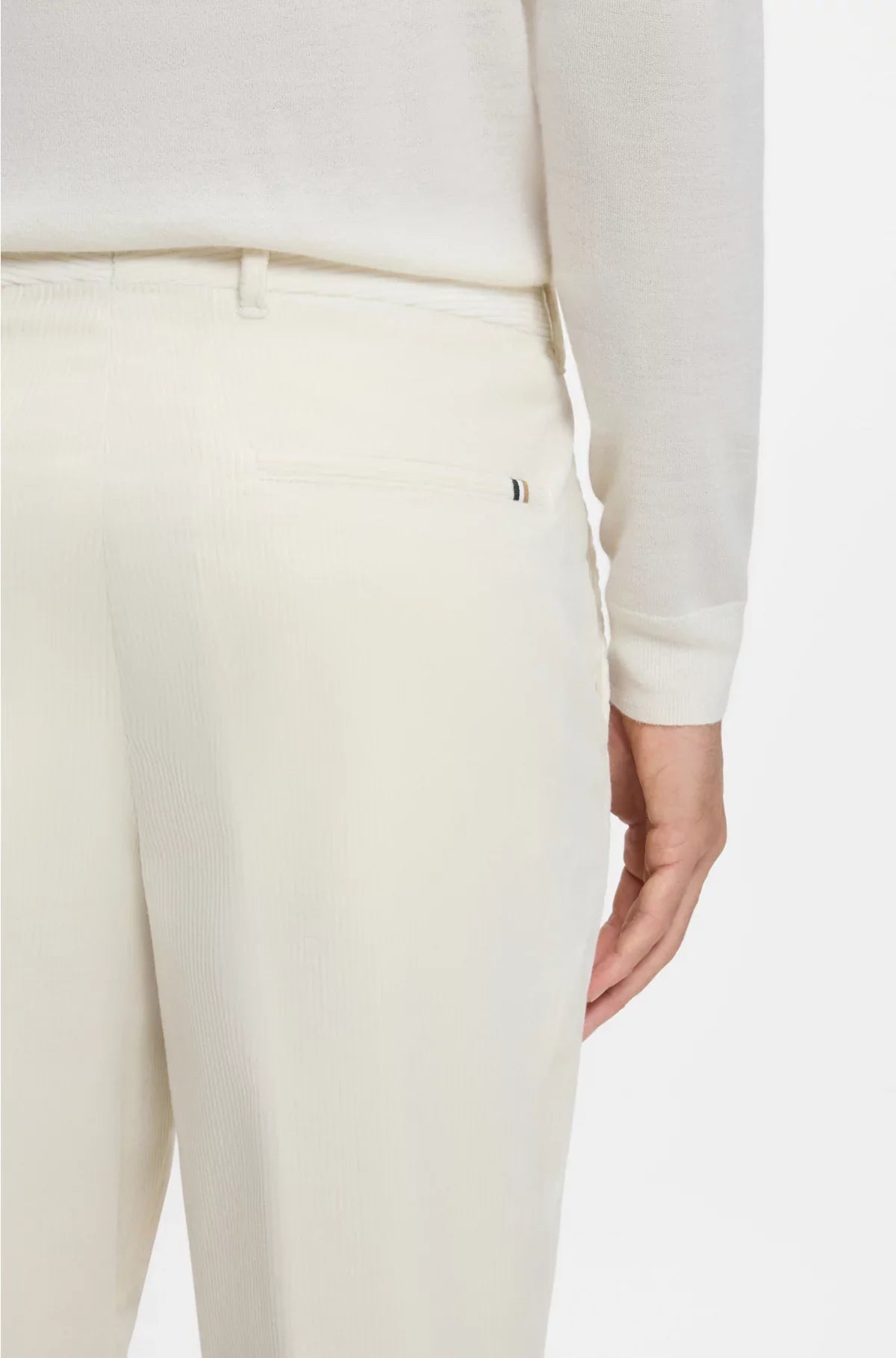 TAPERED-FIT TROUSERS IN STRETCH-COTTON CORDUROY