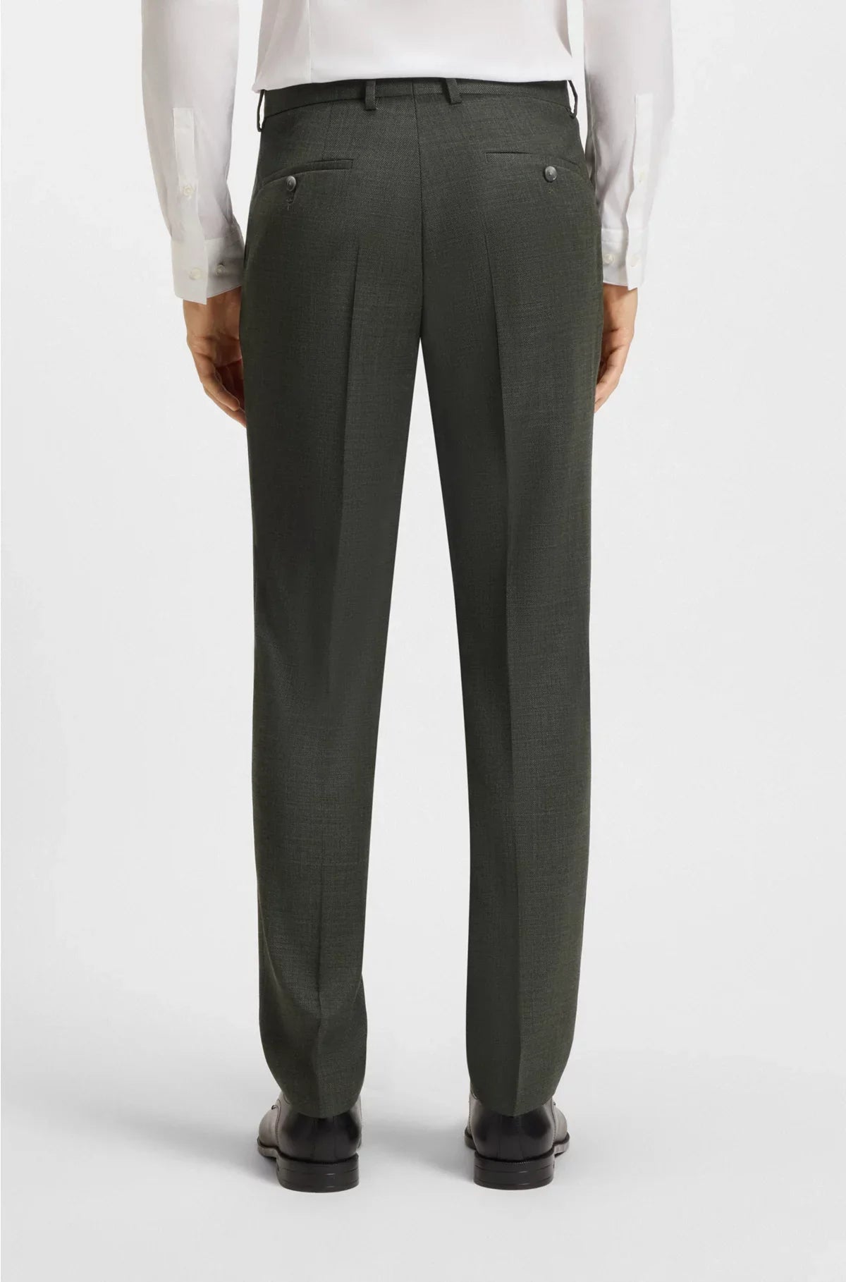 ABITO TRE PEZZI SLIM FIT IN LANA STRETCH FANTASIA