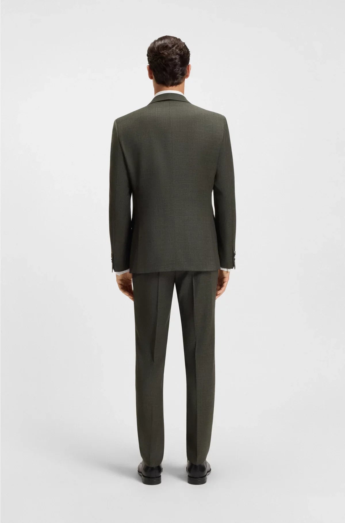 ABITO TRE PEZZI SLIM FIT IN LANA STRETCH FANTASIA