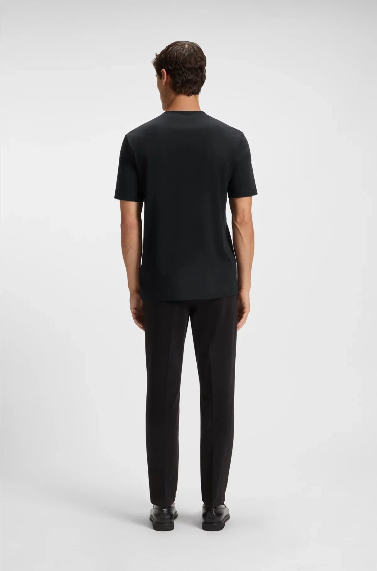 T-SHIRT IN COTONE MERCERIZZATO CON LOGO STAMPATO