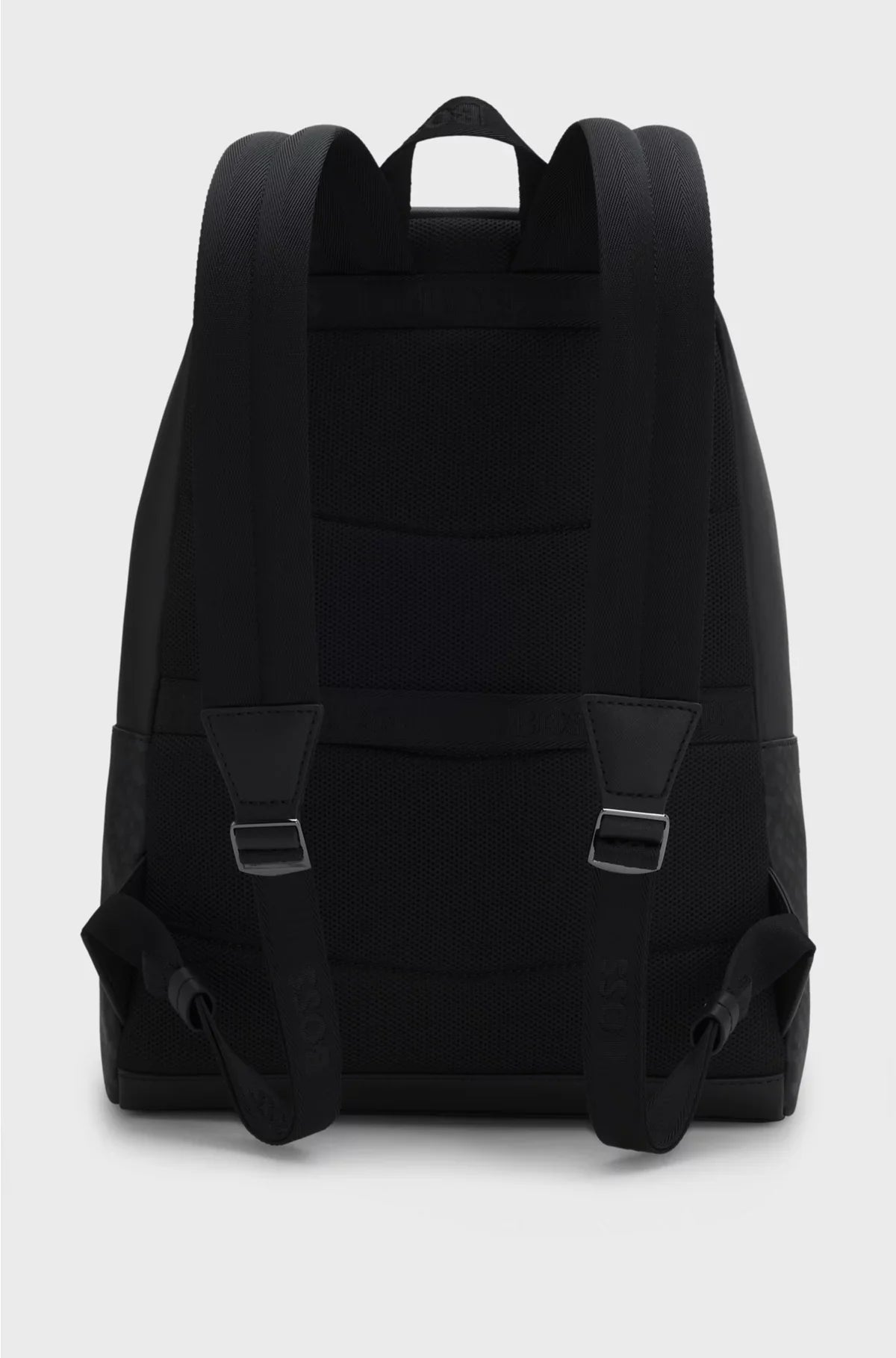 MONOGRAM BACKPACK WITH FOIL-EMBOSSED LOGO