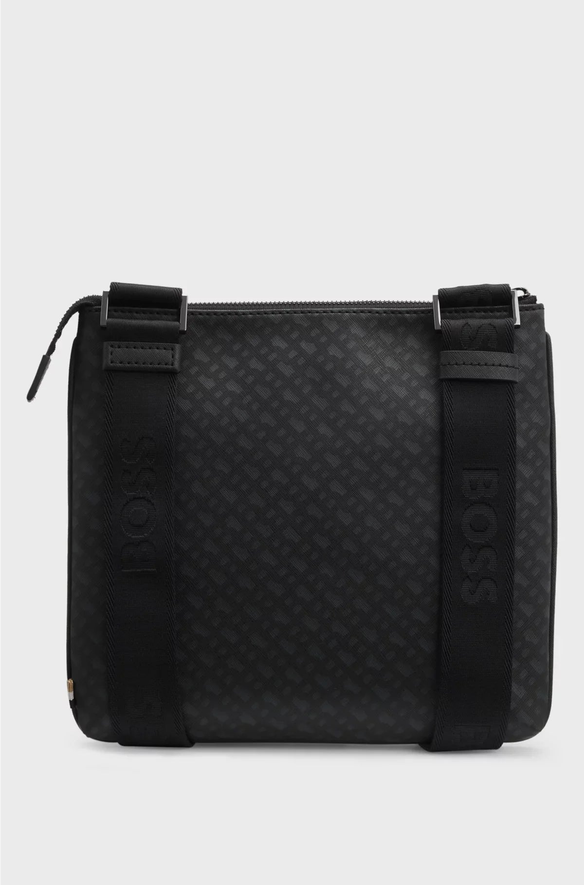MONOGRAM ENVELOPE BAG WITH FOIL-EMBOSSED LOGO