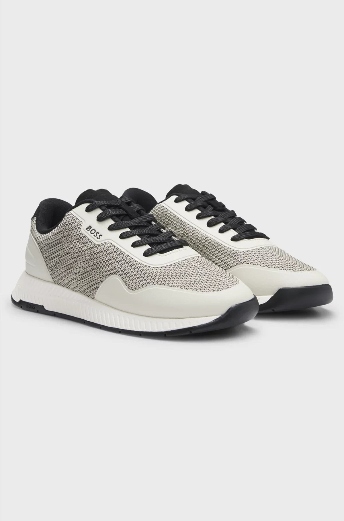 Sneakers TTNM EVO MESH con profili in similpelle