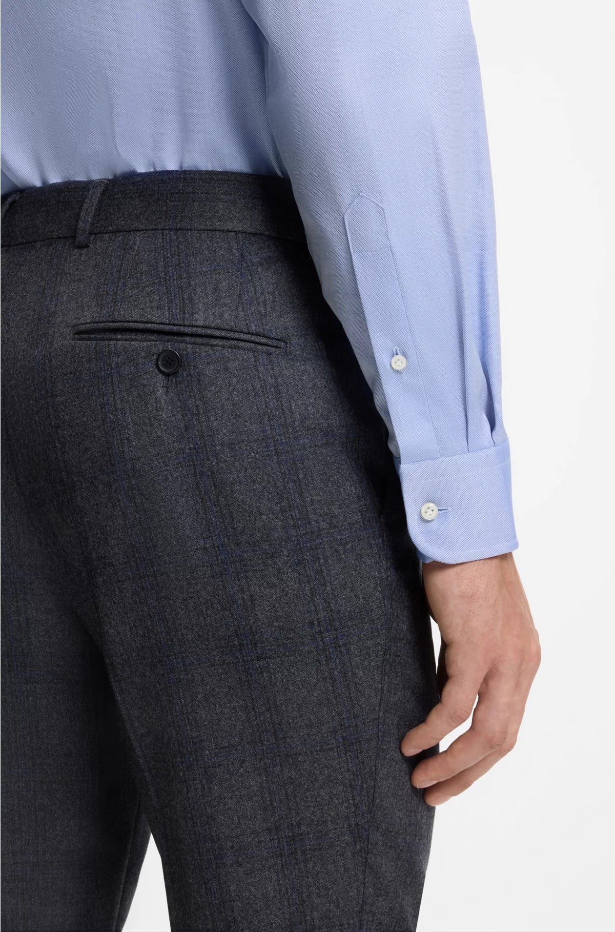 Camicia slim-fit in cotone Oxford