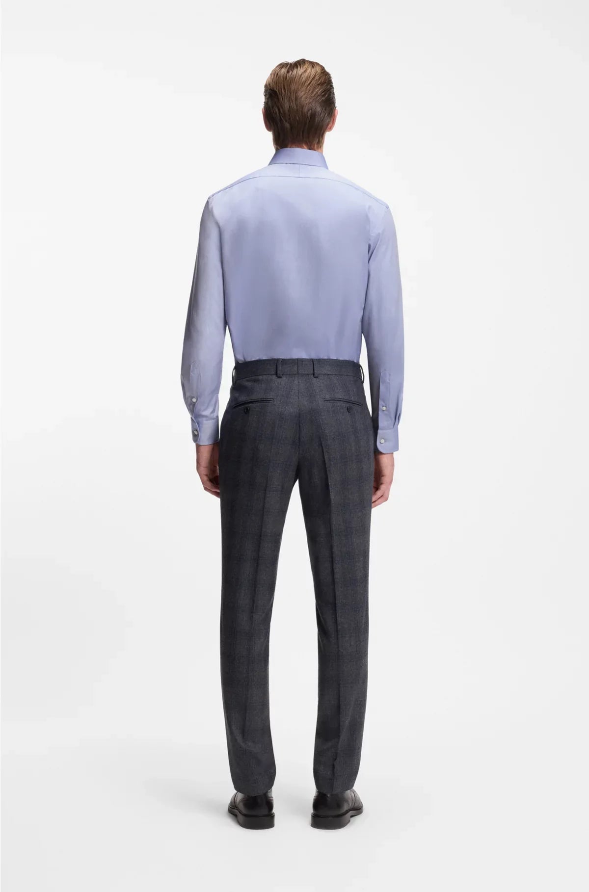 Camicia slim-fit in cotone Oxford