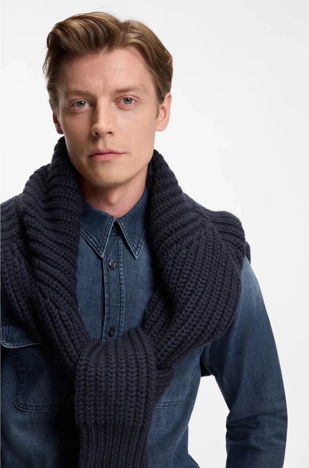 SHIRT IN BLUE DENIM
