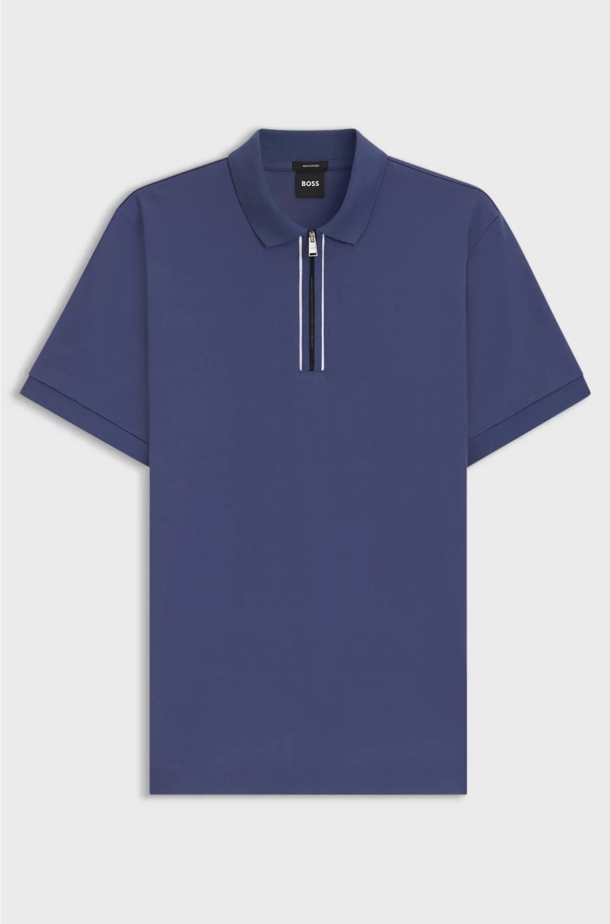 REGULAR-FIT POLO SHIRT IN MERCERISED COTTON