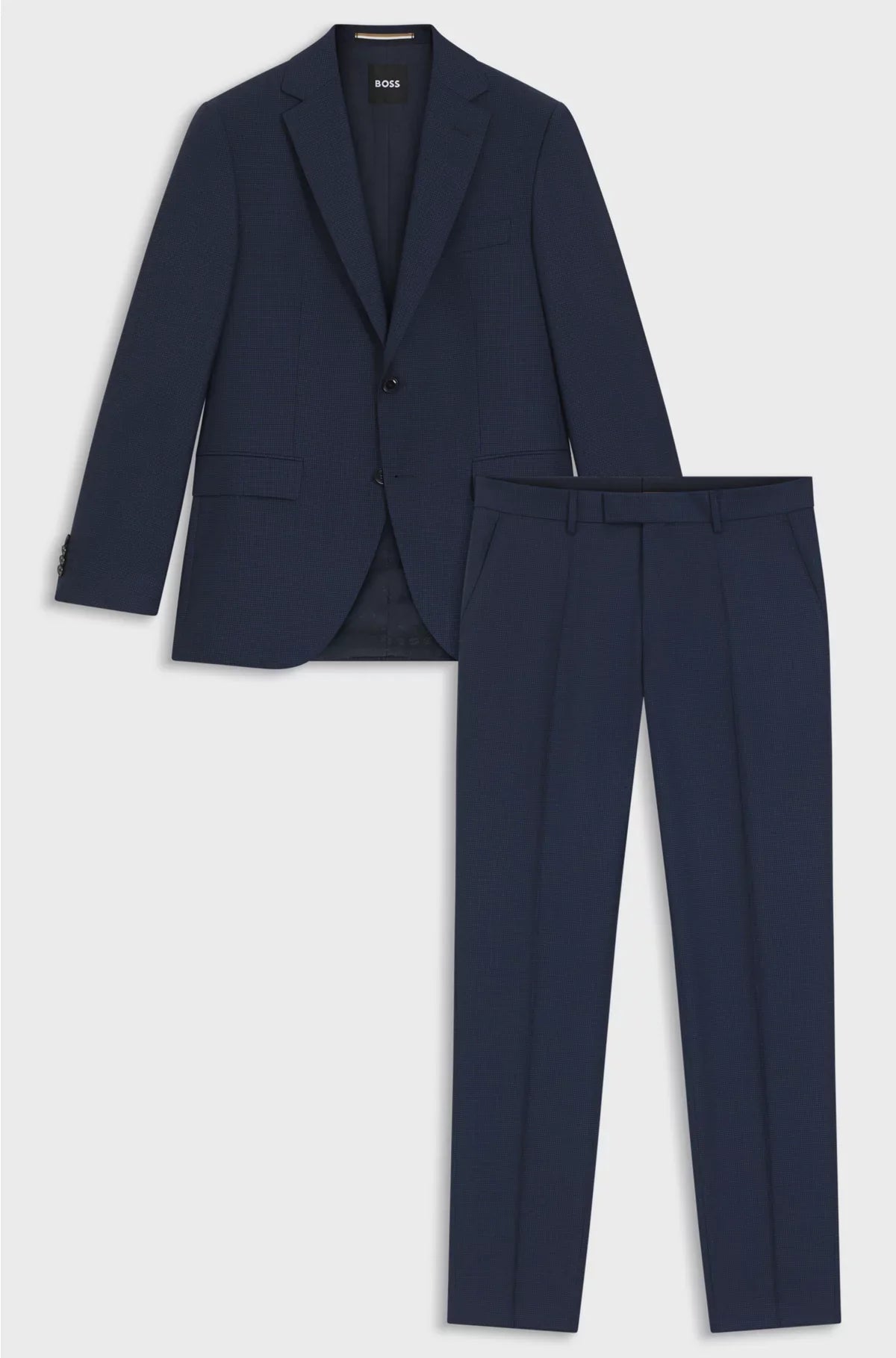 COMPLETO DUE PEZZI REGULAR FIT IN PURA LANA VERGINE