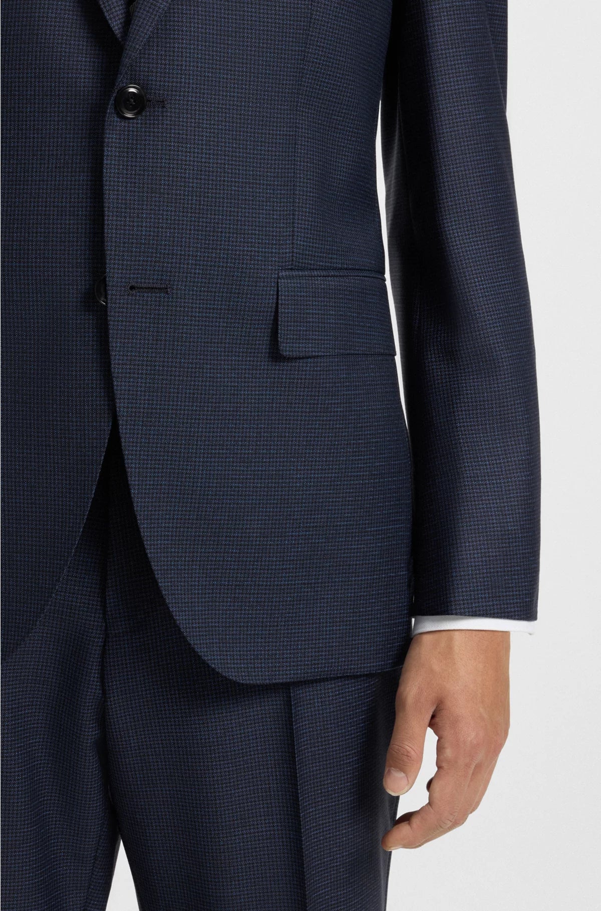 COMPLETO DUE PEZZI REGULAR FIT IN PURA LANA VERGINE