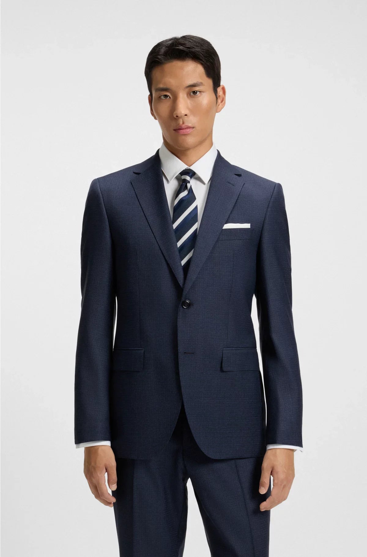 COMPLETO DUE PEZZI REGULAR FIT IN PURA LANA VERGINE