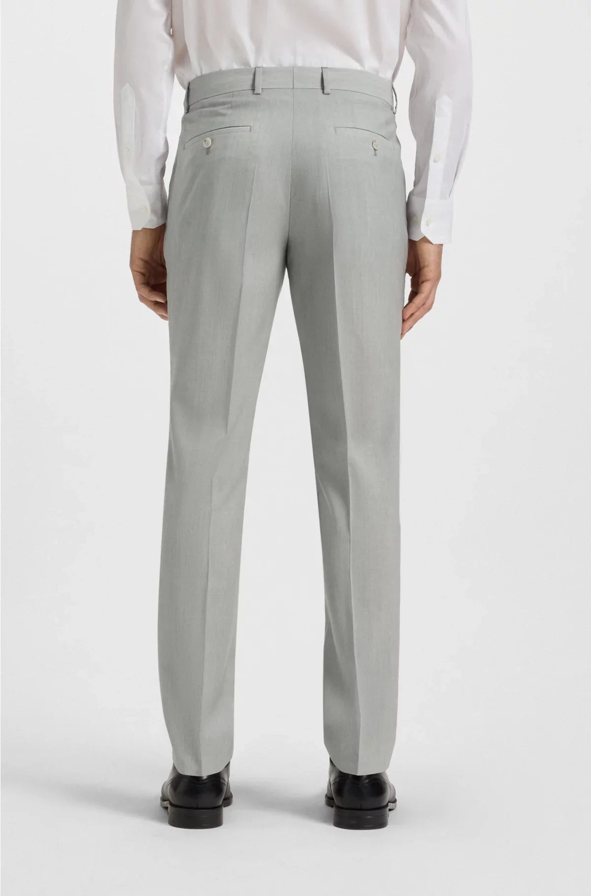 COMPLETO DUE PEZZI SLIM-FIT IN PURA LANA VERGINE FANTASIA