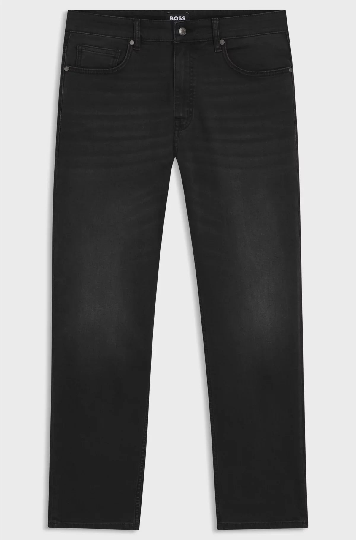 JEANS DALLA VESTIBILITÀ RILASSATA IN DENIM STRETCH NERO