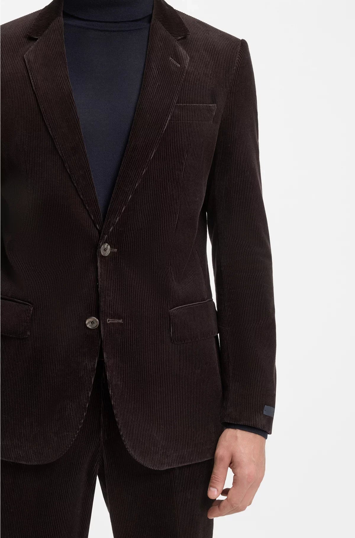 BLAZER IN STRIPED COTTON