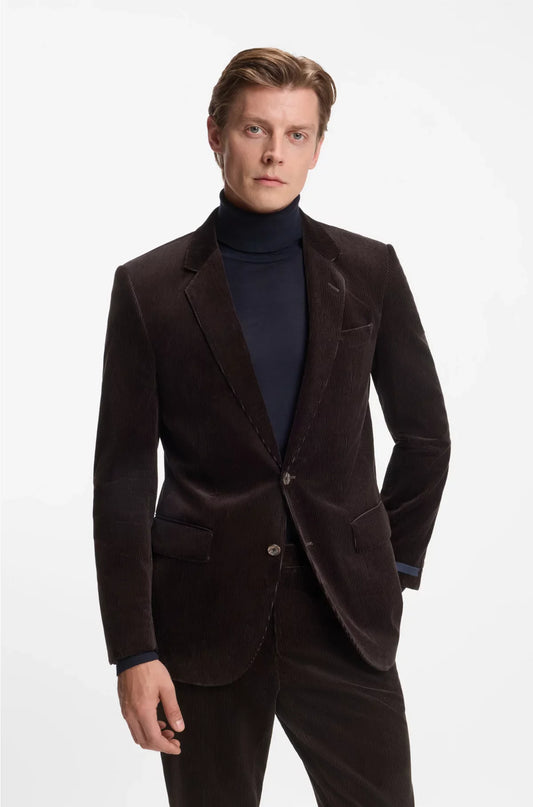 BLAZER IN STRIPED COTTON