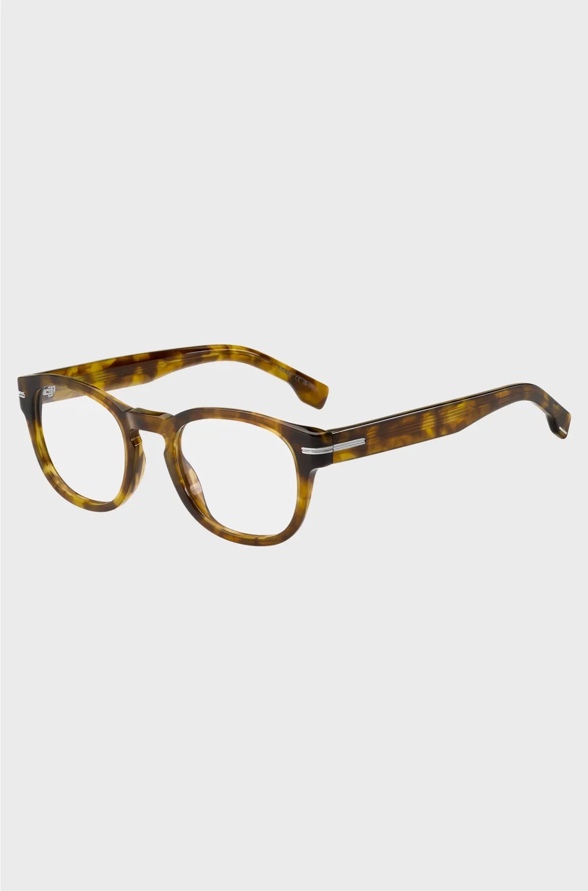 HAVANA-ACETATE OPTICAL FRAMES WITH SIGNATURE SILVER-TONE DETAIL