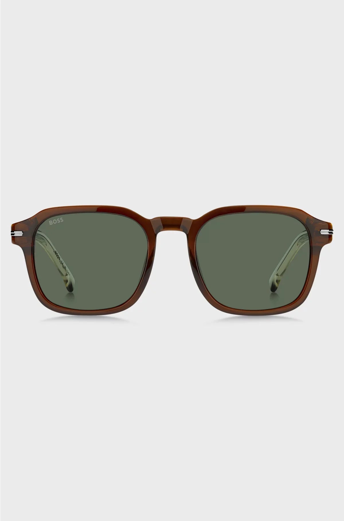 BROWN-ACETATE SUNGLASSES WITH GRADIENT EFFECT