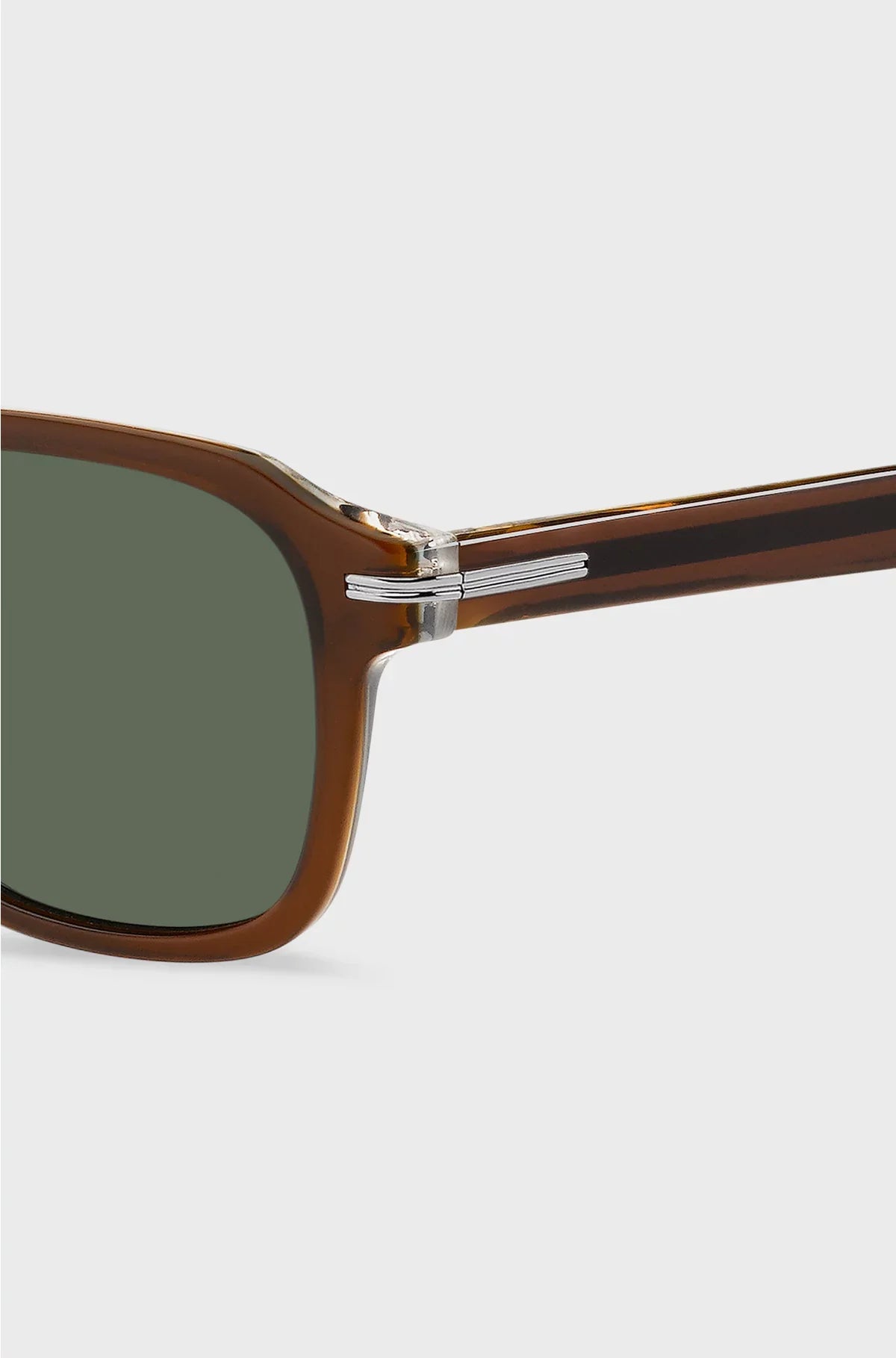 BROWN-ACETATE SUNGLASSES WITH GRADIENT EFFECT