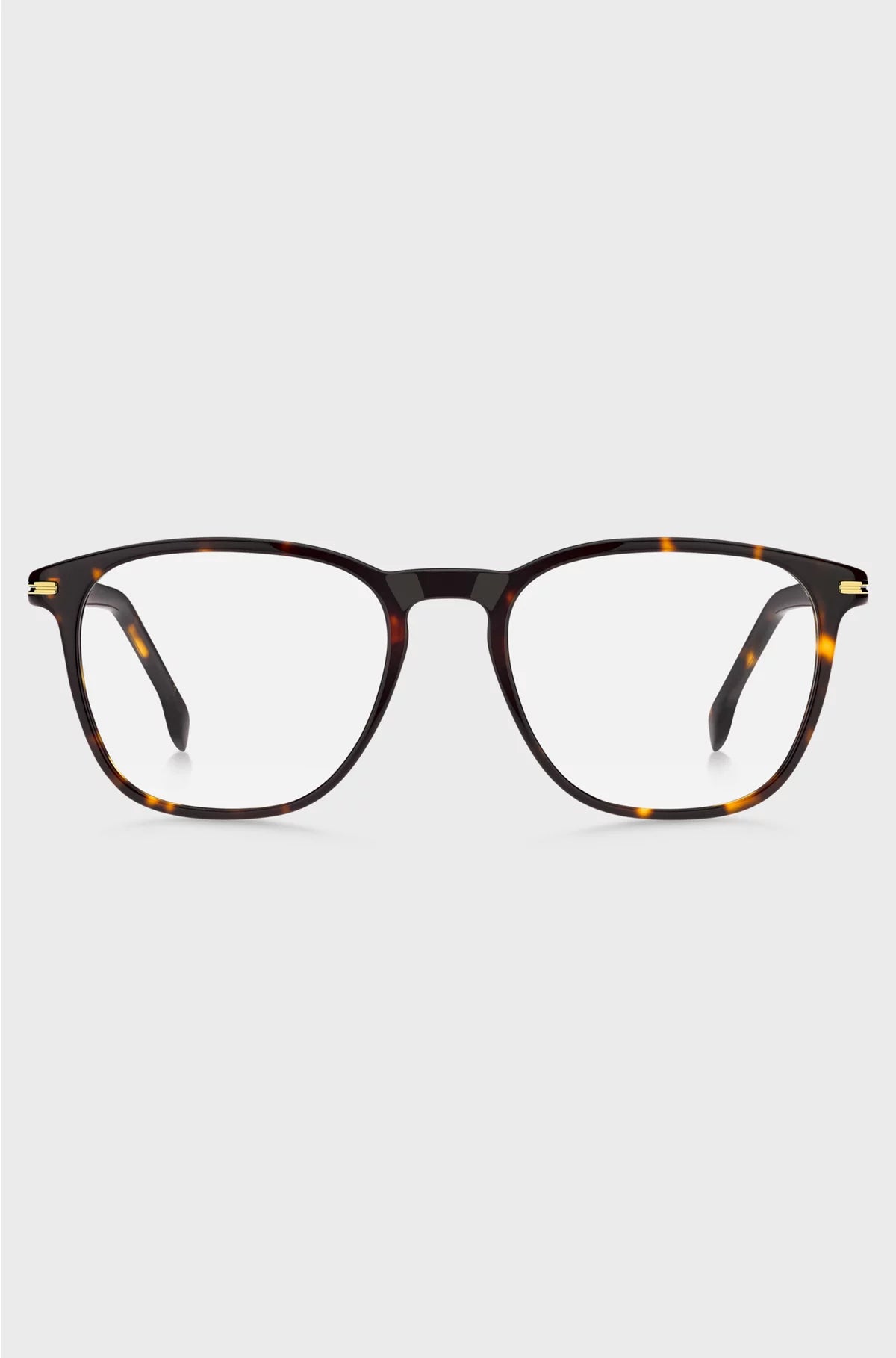 HAVANA-ACETATE OPTICAL FRAMES WITH GOLD-TONE HARDWARE