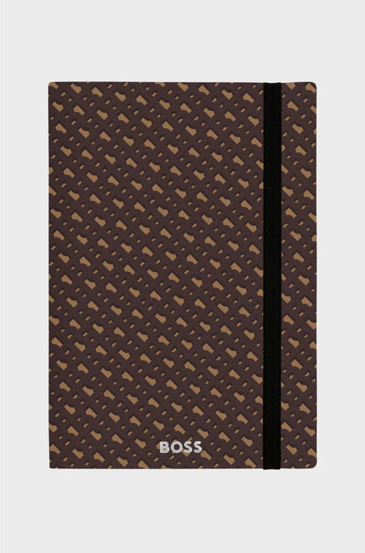 CAMEL A5 NOTEBOOK WITH MONOGRAM PATTERN