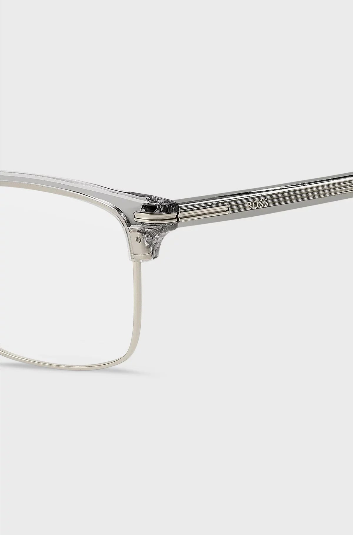 OPTICAL FRAMES IN METAL AND TRANSPARENT ACETATE