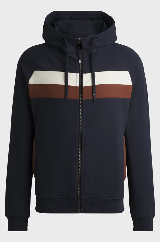FELPA CON ZIP DA EQUITAZIONE IN COTONE STRETCH ITALIANO