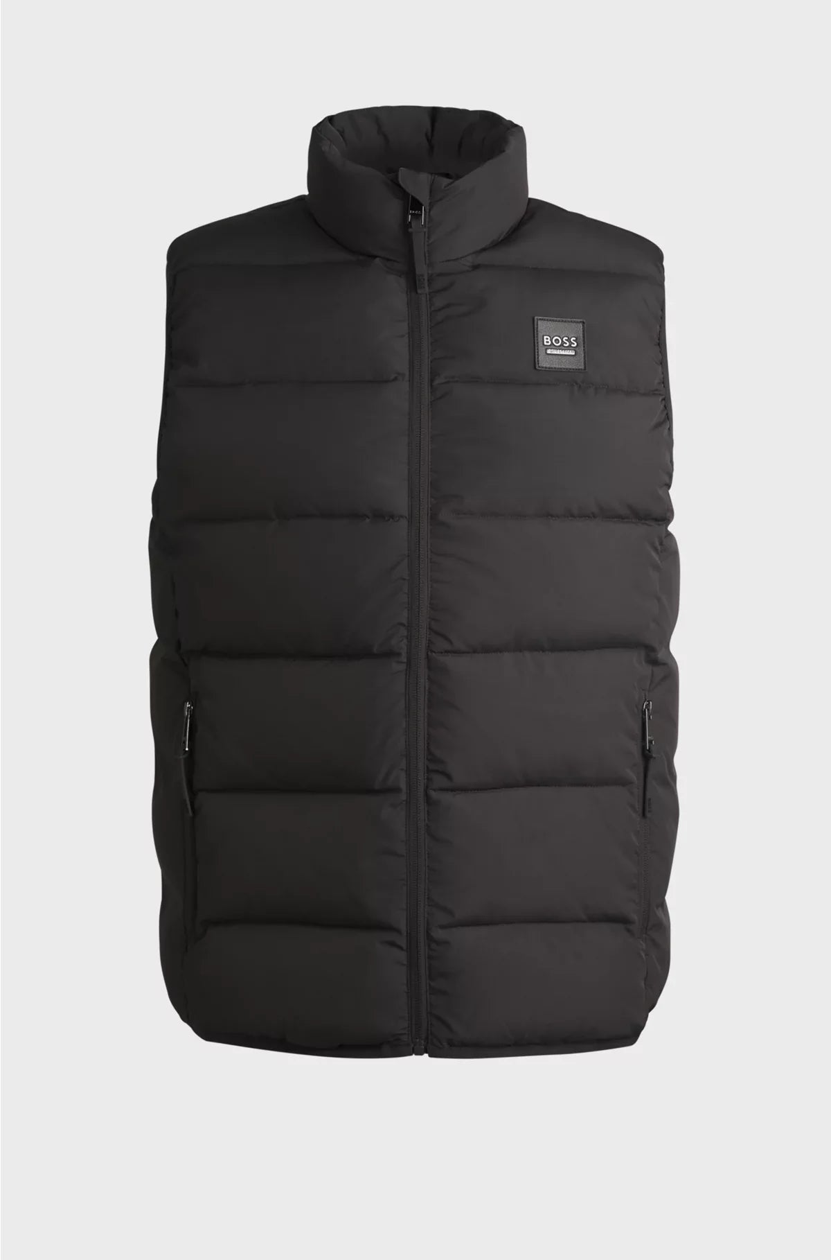 Gilet imbottito impermeabile equestre con pannello in velluto a coste