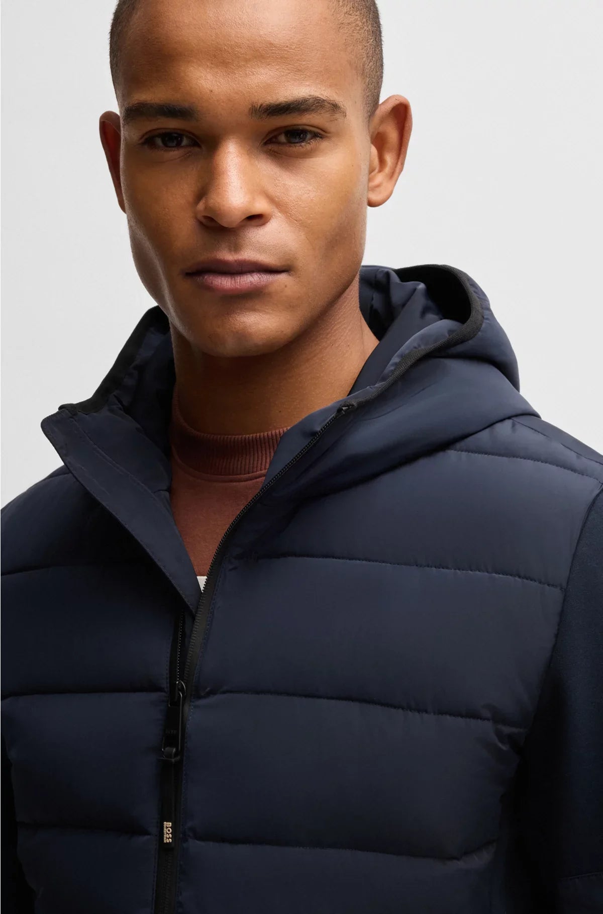EQUESTRIAN WATER-REPELLENT HYBRID PADDED JACKET