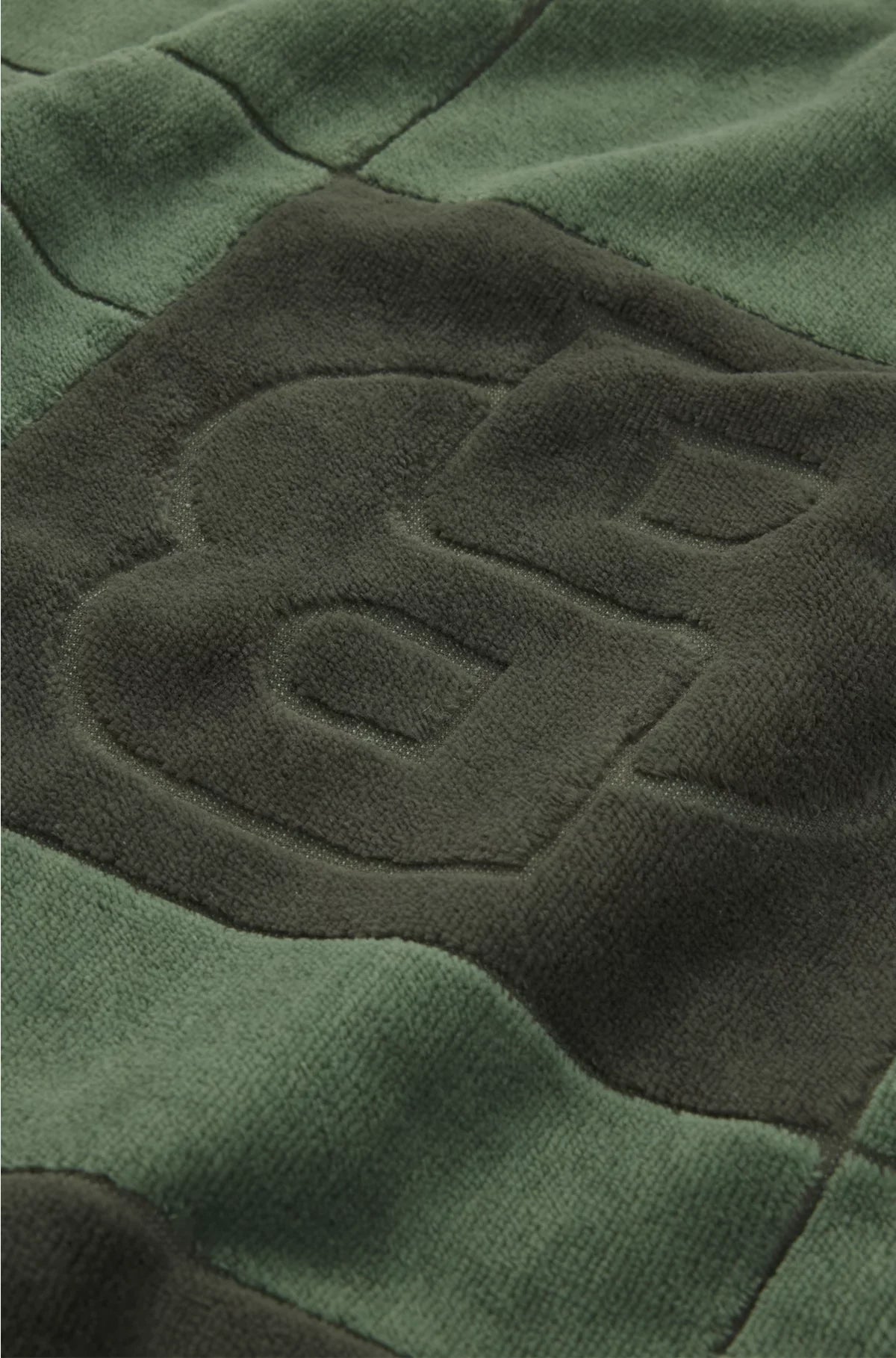 COTTON BATH SHEET WITH DOUBLE B MONOGRAM