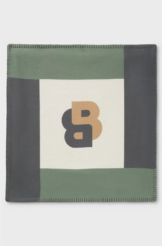 COPRI CUSCINO JACQUARD CON PUNTO FESTONE